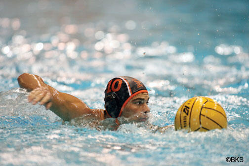 Drew Hoffenberg ’15 is a standout on the men’s water polo team, which is one of the top-ranked teams outside of California. 