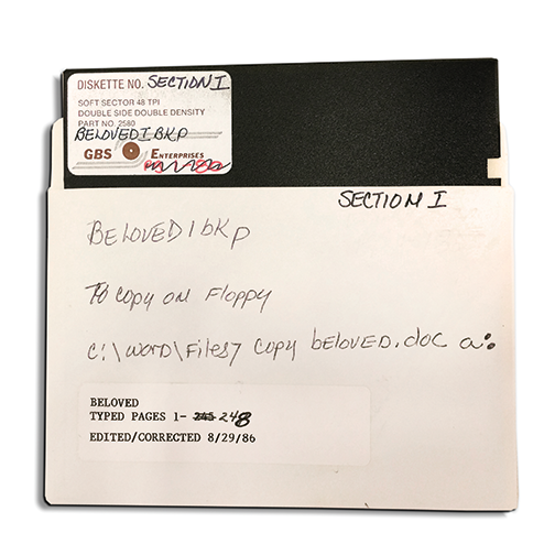 Toni Morrison’s Disks: Out of the Fire