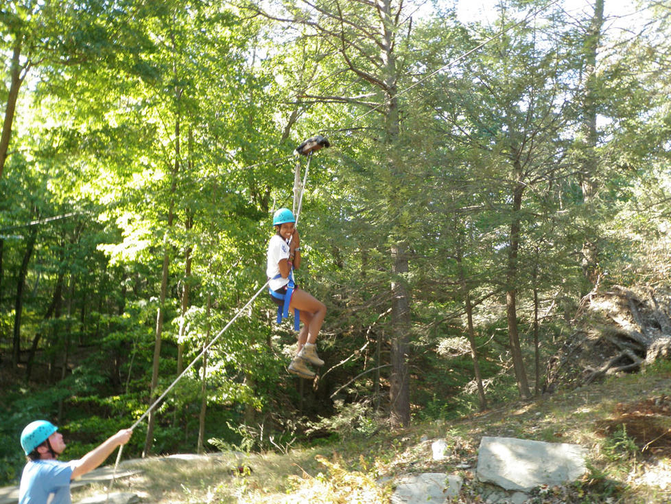 Outdoor Action base camp groups continue to visit Blairstown as part of the Frosh Trip program.