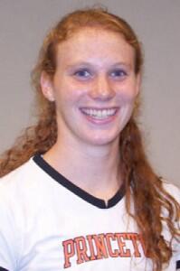Sarah Lloyd â14 scored four of Princetonâs 12 goals in the loss to Penn State. (Office of Athletic Communications)