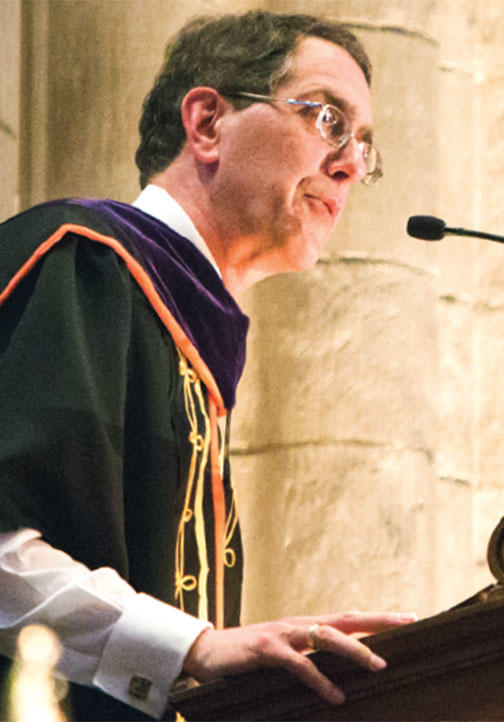 Addressing the Class of 2019 at Opening Exercises