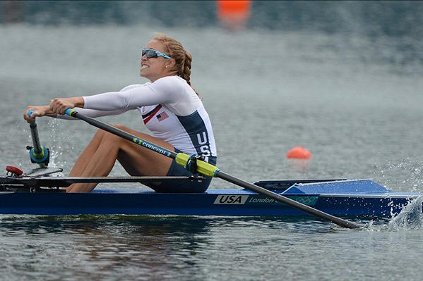 Aug. 4: Gevvie Stone '07, rowing in the Olympics while on a break from medical school, won the women's single scull B final to place seventh overall. Princeton's eight Olympic rowers each finished in the top eight of their events.