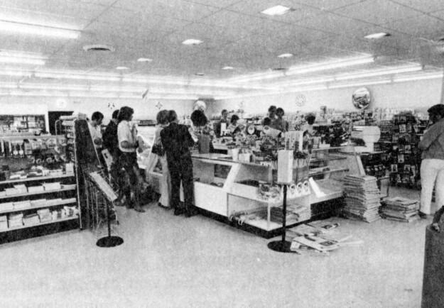 Princeton's Wawa in 1974. (PAW Archives)